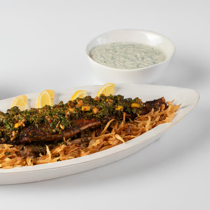 Grilled fish سمك مشوي