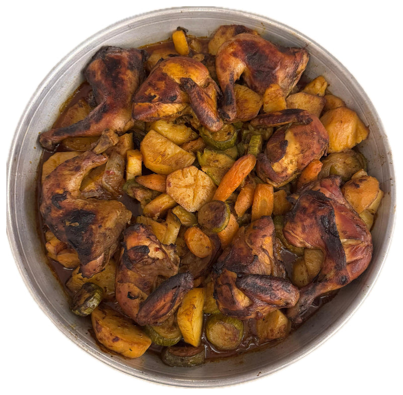 Baked Chicken tray  صينية دجاج