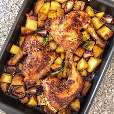 Baked Chicken with Vegetables (pre-order)