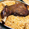Slow-cooked Lamb Leg with Rice
